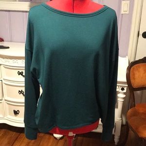 Old Navy blouse size medium color green